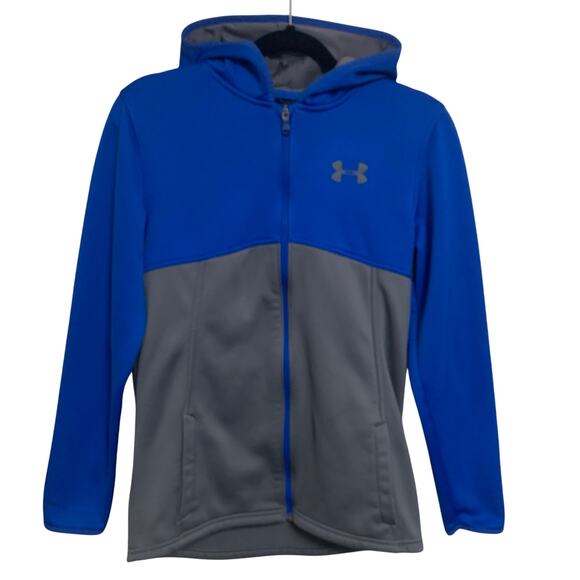 Under Armour 2-Tone Cold Gear Hoodie Boys Size YXL - Picture 1 of 6